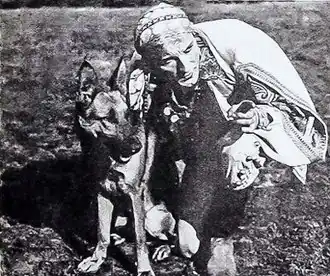 Thunder the Dog avec Charles de Rochefort, 1923