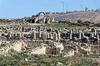 Site archéologique de Volubilis.