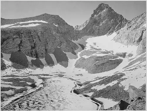 Junction Peak, Kings River Canyon (proposé comme parc national), Californie, 1936.