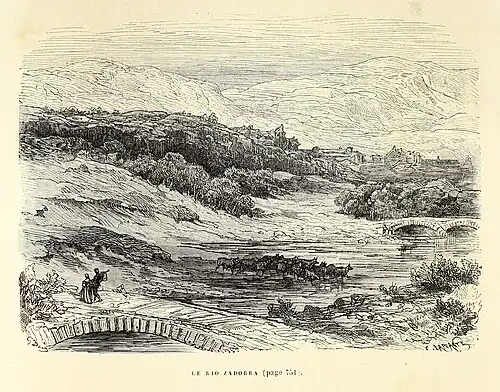 Le Rio Zadorra, de Gustave Doré,ca. 1862.