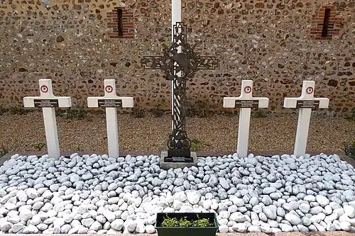 Sépultures Mort pour la France.