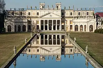 La villa Pisani à Stra.