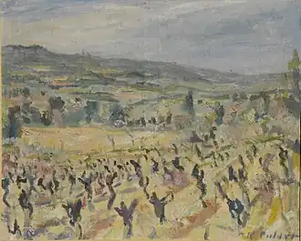 « Castel en hiver », 1953