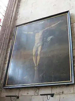 Photo du tableau « La Crucifixion » de Michel de Joncquoy