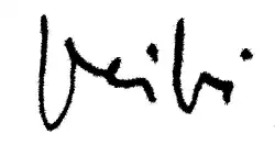 signature de Àngels Ribé