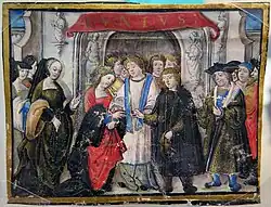 Les âges de la vie : le mariage.