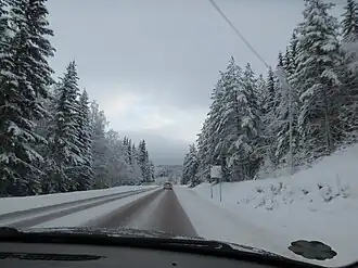 Image illustrative de l’article Route nationale 70 (Suède)