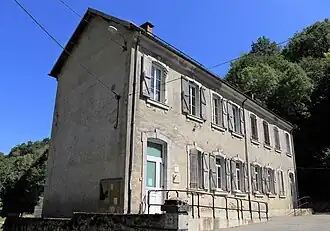 L'ancienne école de Haut-Nistos.