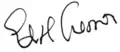 Signature de Édith Cresson