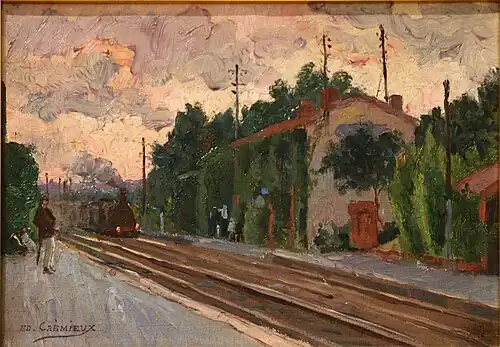 La Gare Saint-Menet à Aubagne.