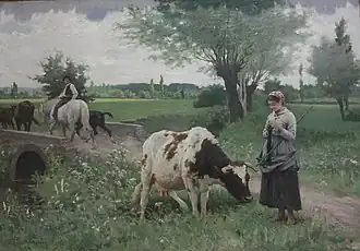 La Vache bien gardée, 1890, musée des Beaux-Arts de Pau