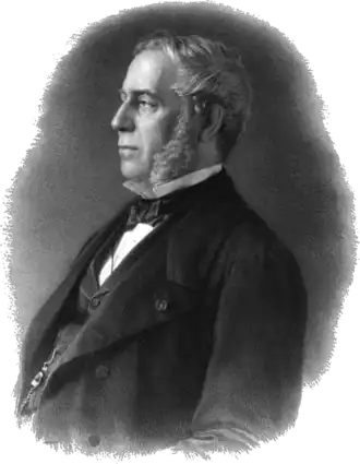 Portrait d'Édouard Drouyn de Lhuys (1866, photogravure dans Le Panthéon des Illustrations Françaises au XIXe&nbsp;siècle, vol. 5).