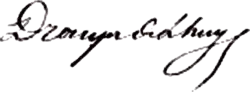 signature d'Édouard Drouyn de Lhuys