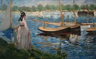 Les Rives de la Seine à Argenteuil, 1874Institut Courtauld (Londres).