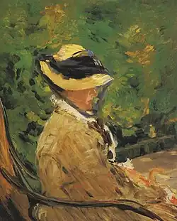 Madame Manet (Suzanne Leenhoff), 1829–1906) à Bellevue, 1880Metropolitan Museum (New York)