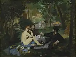 Déjeuner sur l'herbe, Édouard Manet