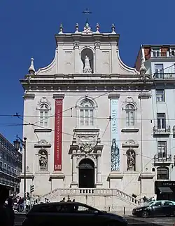 Façade de Nossa Senhora do Loreto à Lisbonne