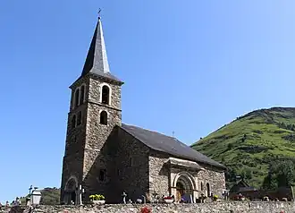 Azetéglise Notre-Dame-de-l'Assomption(42°&nbsp;48′&nbsp;39″&nbsp;N, 0°&nbsp;21′&nbsp;08″&nbsp;E)