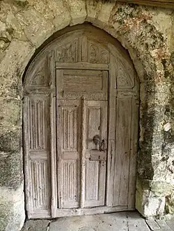 Portail de l'église.