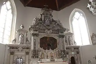 Retable, Classé MH (2000).