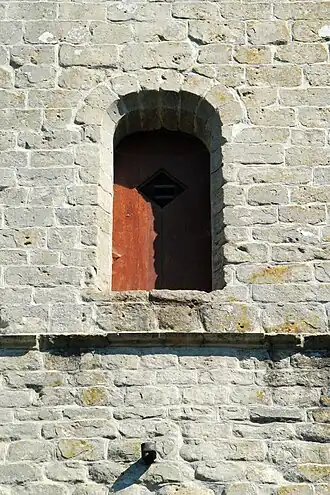 Baie du deuxième étage.
