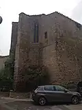 Arrière de l'église.