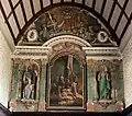 Église Saint-André : le retable du chœur.