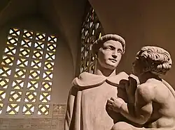 Statue de saint Antoine de Padoue.