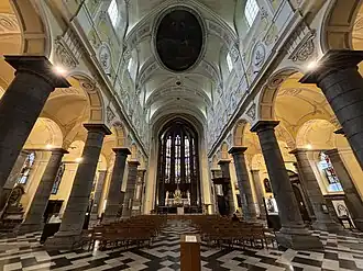 Intérieur de l'église.