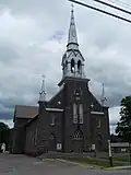 L'église Saint-Félix-de-Valois de Chénéville en juin 2020