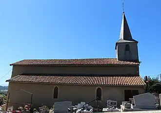 L'église Saint-Germé en 2015.