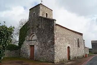 L’église Saint-Hilaire.