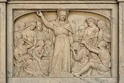 Bas-relief de la Chaire, 1844.