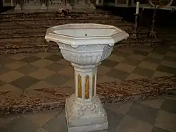 La cuve baptismale