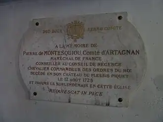 Plaque de 1959