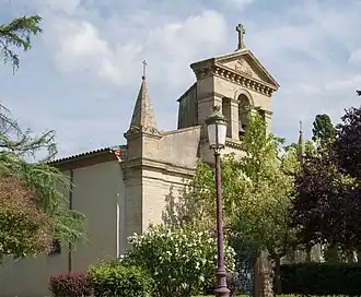 L'église Saint-Jean-Baptiste d'Ondes.