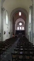 Intérieur de l'église.
