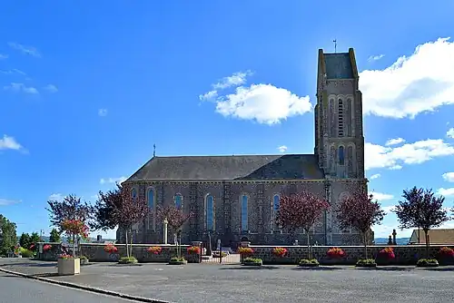 L’église Saint-Lô, vue nord.