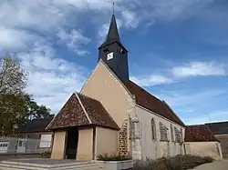 Façade ouest de l'église Saint-Martin.