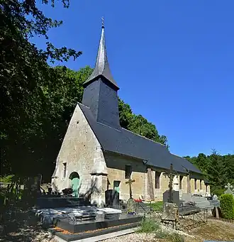 L'église Saint-Martin.