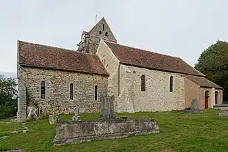 Côté de l'église.