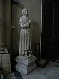 Statue de sainte Bernadette.
