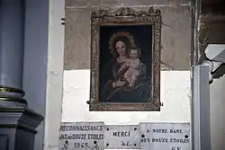 Notre dame des 12 étoiles (XVIe&nbsp;siècle MH).