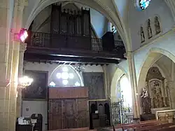 L'entrée de l'église