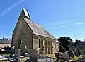 L'église Saint-Pierre. Vue sud-ouest.