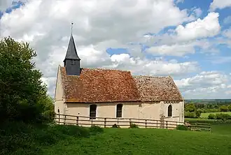 L'église Saint-Pierre de Mirbel.