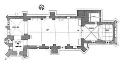Plan de l'église.