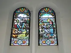 Représentation de saint Roch qui assiste, guérit et réconforte les malades atteint de la peste