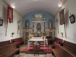 Le chœur de l'église.