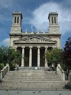 L'église Saint-Vincent-de-Paul.